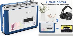 Chollo Reproductor de casete Mypin con bluetooth