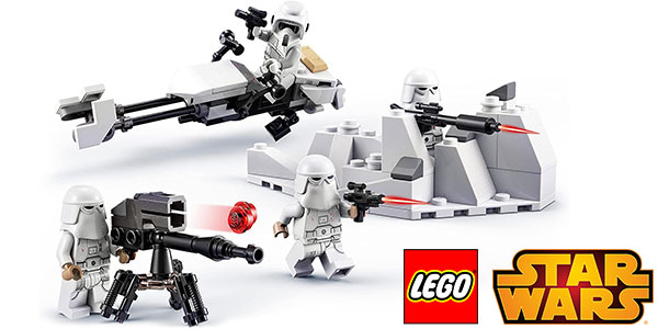 Chollo Set Soldados de las Nieves de LEGO Star Wars con 4 minifiguras