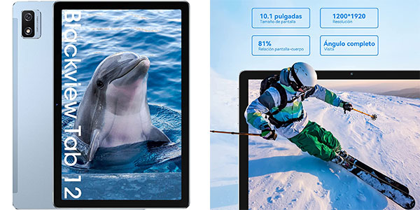 Chollo Tablet Blackview Tab 12 Full HD de 10" con 64 GB