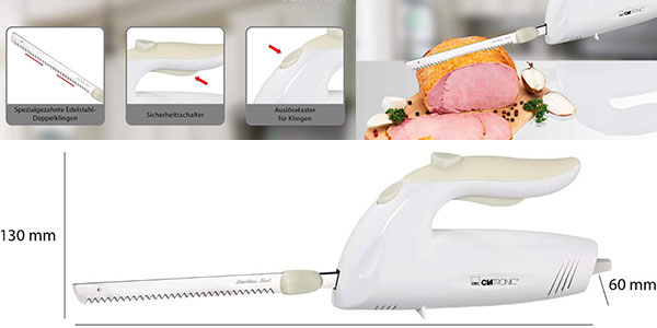 Cuchillo eléctrico Clatronic EM 3062 de 150 W barato