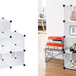 Estantería modular de 9 cubos sin puertas