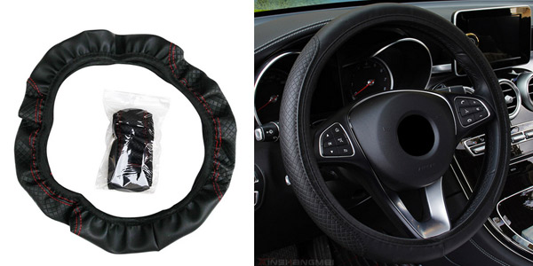 Cubierta universal de volante Carsun barata en AliExpress