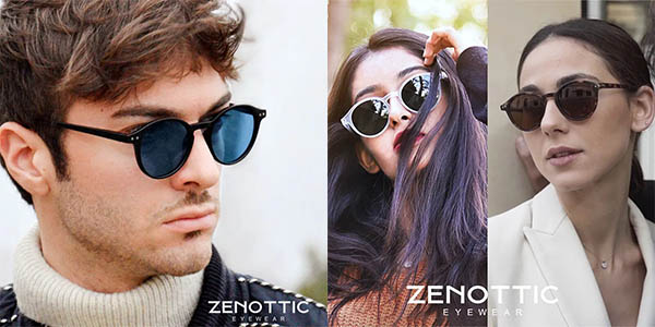 Gafas de sol polarizadas unisex de estilo vintage
