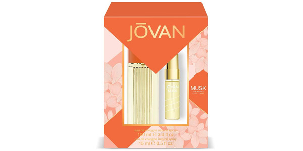 Jovan Musk Pack Mujer: Eau de Cologne Natural Spray 100 ml + Eau de Cologne Natural Spray 15 ml barato en Amazon