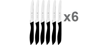 Juego de 6 cuchillos WMF Classic Line de hoja de acero especia con mango de plástico barato en Amazon