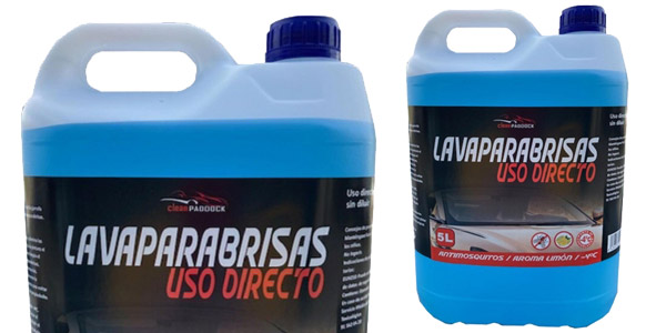Lavaparabrisas Antimosquitos -4º Clean Paddok garrafa de 5L barato en Carrefour