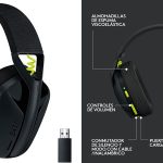 Chollo Auriculares inalámbricos gaming Logitech G435 Lightspeed