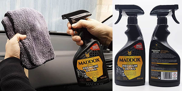 ▷ Chollo Limpiador con abrillantador Maddox Premium Detail para  salpicaderos de coche por sólo 10,79€ (-10%)