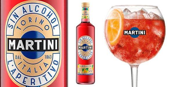 Martini Vibrante Aperitivo sin Alcohol de 750 ml barato en Amazon