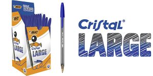 Caja x50 Bolígrafos BIC Cristal Large