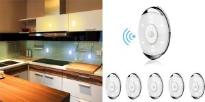 Pack x6 luces LED Lightess con sensor de movimiento y luz baratas en Amazon