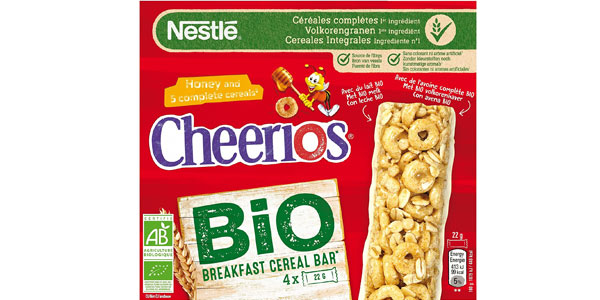 Pack x8 Cajas de Barritas Cereales NestlÃ© Cheerios BIO en Amazon