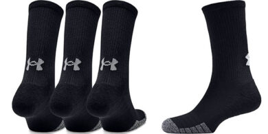 Pack x3 Calcetines largos unisex Under Armour HeatGear Crew