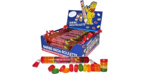 Pack caramelos goma Haribo Mega Roulette 1080g baratos en Amazon