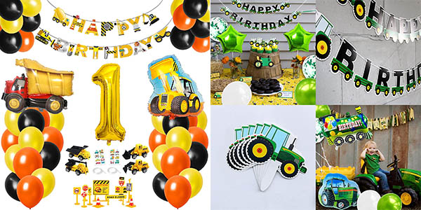 Set de globos de decoración para fiesta de cumpleaños