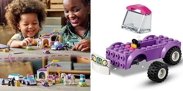 Set de Entrenamiento y Remolque Ecuestre de LEGO Friends barato
