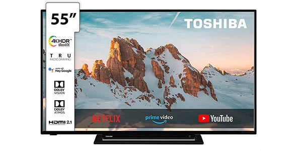 Smart TV Toshiba 55UK3163DG UHD 4K de 55"