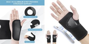 Acwoo muñequera túnel carpiano chollo