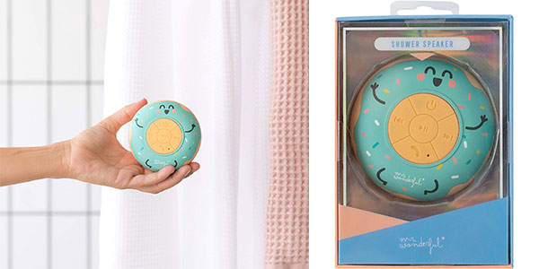 Altavoz impermeable para ducha Mr. Wonderful barato