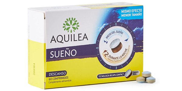 Caja x60 Compimidos Aquilea Sueño barata en Amazon