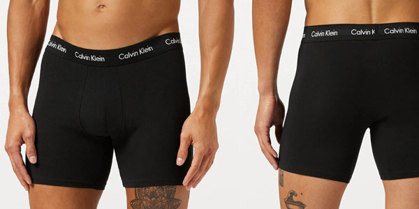 mental Pompeya Haciendo ▷ Chollo Pack x3 Calzoncillos Bóxer Calvin Klein para hombre por sólo  29,70€ (31% de descuento)