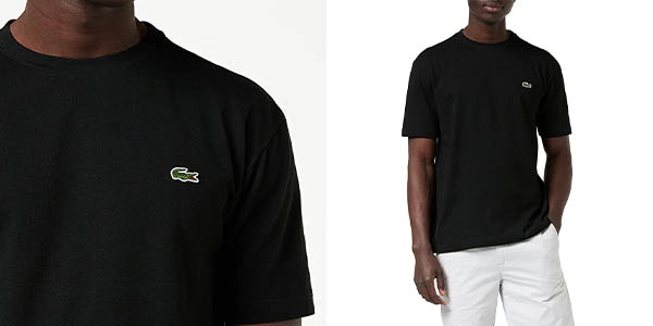 precoz Realista Aventurero ▷ Chollo Camiseta Lacoste TH7618 para hombre por sólo 33,40€ con envío  gratis (39% de descuento)