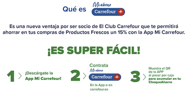 Carrefour Mi abono productos frescos suscripción