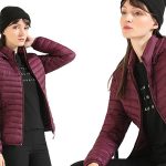 Chaqueta acolchada ultraligera Santelon para mujer barata en AliExpress