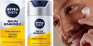 Chollo Crema facial hidratante Nivea Men Skin Energy con cafeína de 50 ml