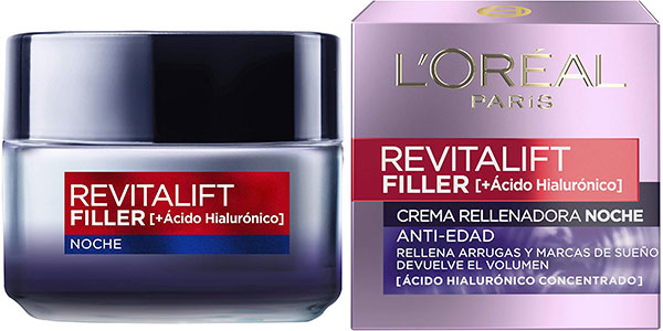 Chollo Crema de noche antiedad L'Oréal Revitalift Filler de 50 ml