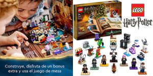 Chollo Calendario de adviento 2022 de LEGO Harry Potter con 7 figuras y juego de mesa