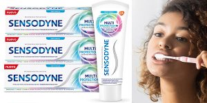 Chollo Pack x3 Pasta de dientes Sensodyne Multiprotección+ de 75 ml