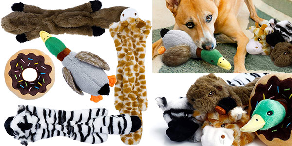 Chollo Pack Toozey de 5 juguetes para perros