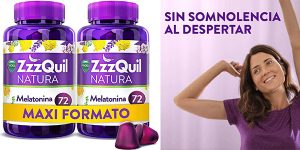Chollo Pack ZzzQuil de 144 pastillas de melatonina para dormir