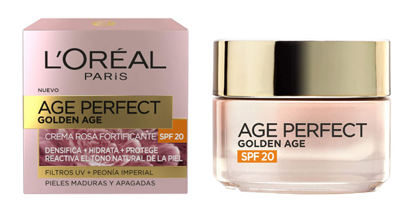 Crema de día L'Oréal Paris Age Perfect Golden Age SPF20 de 50 ml barata en Amazon