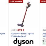 Dyson aspiradores promoción Carrefour