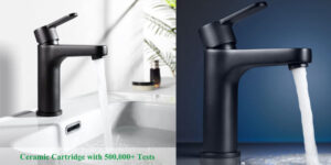 Grifo monomando Cecipa negro barato