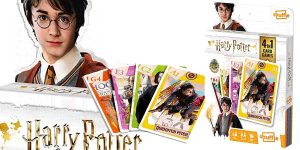 Juego de Cartas Shuffle 4-en-1 Harry Potter barato en Amazon