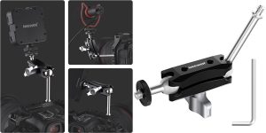 Mini brazo mágico ajustable Neewer con cabeza de bola doble barato en Amazon