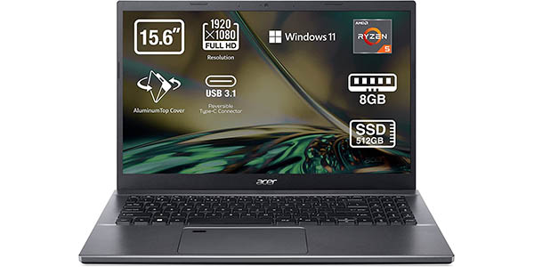 Portátil Acer Aspire 5 A515-47 de 15,6" Full HD