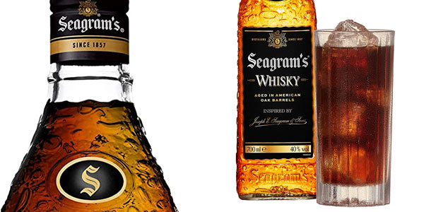 Seagram's Whisky Premium de 700 ml barato en Amazon