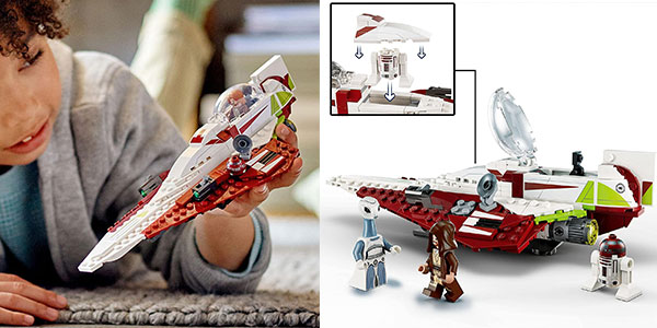 Set Caza Estelar Jedi de Obi-Wan Kenobi de LEGO Star Wars barato