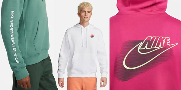 Sudadera Nike Sportswear Standard con capucha para hombre barata