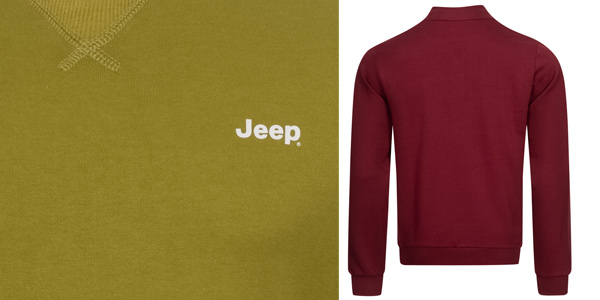 Sudaderas Jeep Bomber Neck para hombre en Deporte-Outlet