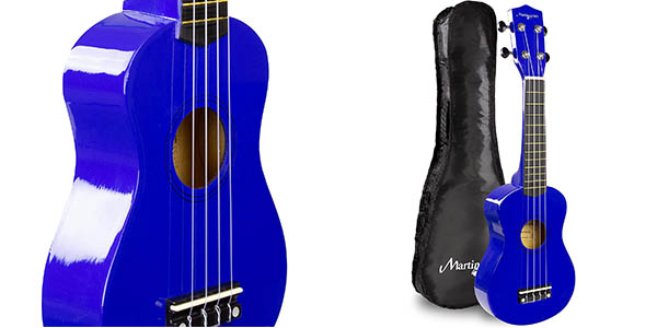 Ukelele soprano Martin Smith con funda