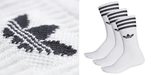 Adidas Solid Crew pack calcetines oferta