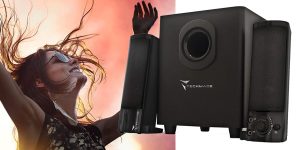 Sistema de Altavoces 2.1 Techmade barato en Amazon