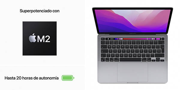 Apple Macbook Pro M2 2022 chollo