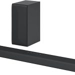 Barra de sonido LG S65Q de 420W con subwoofer inalámbrico y Bluetooth