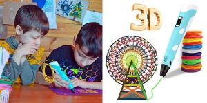 Bolígrafo inteligente 3D Arzopa con pantalla LED y carga USB barato en Seleok